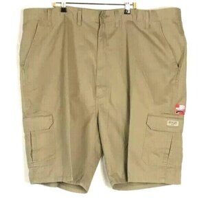 New Wrangler Men's Cargo 60CTKBH 7 Pockets Comfort Waist  Khaki Size 46